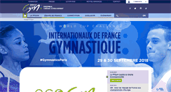 Desktop Screenshot of ffgym.fr